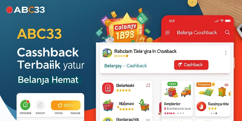 Tampilan antarmuka ABC33 dengan fitur cashback yang menarik dan mudah digunakan.