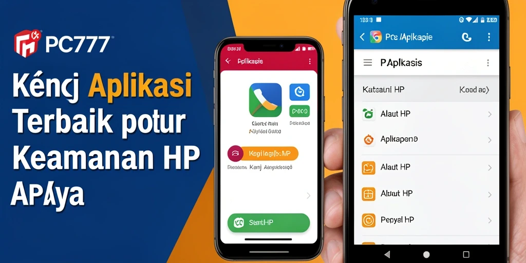 Tampilan antarmuka PC777 yang intuitif dan menarik.